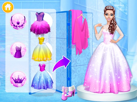 Princess Gloria Makeup Salon iPad screenshot 5 - Entertainment app