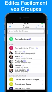 abc messager de groupes iPhone Captures Décran 3