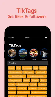 TikTags for Hashtags - Likes iphone bilder 0