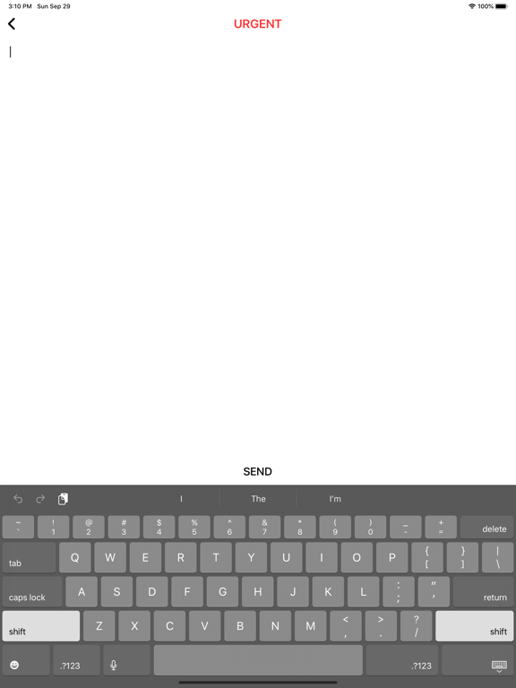 LMS Red Button iPad screenshot 2 - Business app