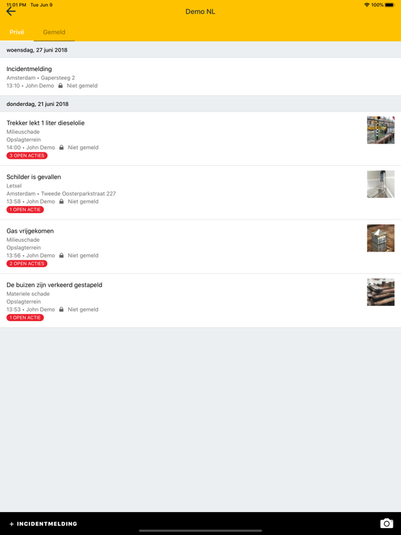 Screenshot #5 pour Incident registratie en beheer