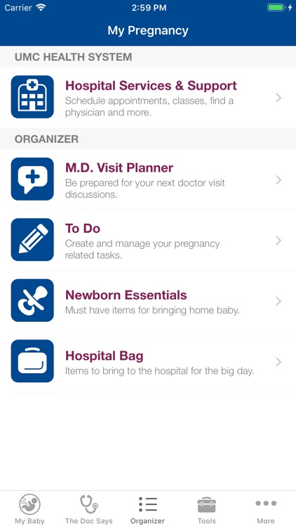 UMC Pregnancy screenshot-3