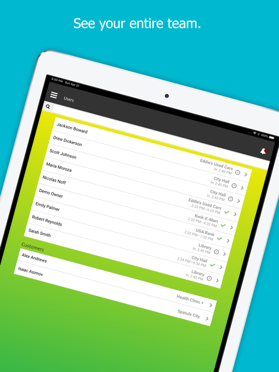 Clean Smarts (Legacy) iPad screenshot 3 - Business app