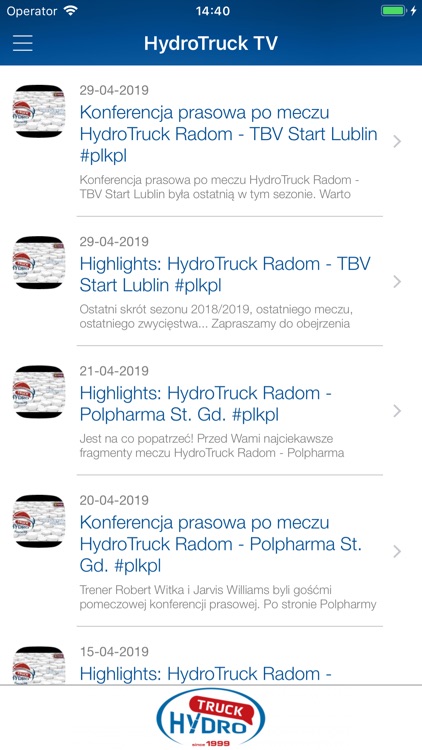 HydroTruck Radom