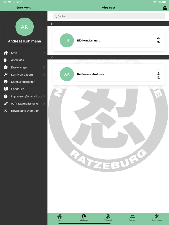 NinjutsuApp iPad screenshot 4 - Social Networking app