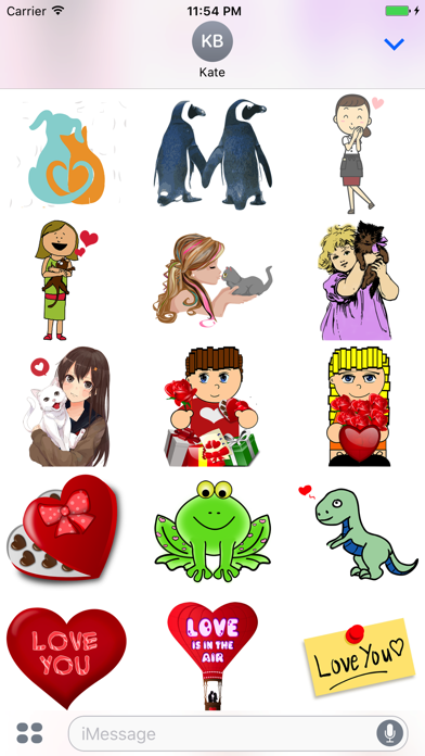 Screenshot 4 of Sticker Fun with Love App