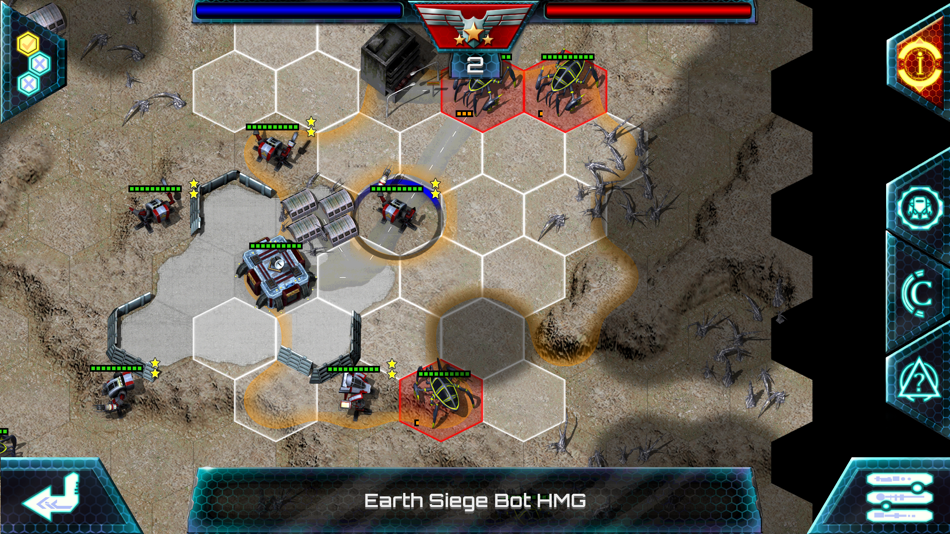 #5. Hex Mechs (iOS) 由: Hunted Cow Studios Ltd.