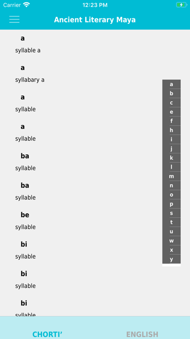 Screenshot #1 pour Ancient Literary Maya
