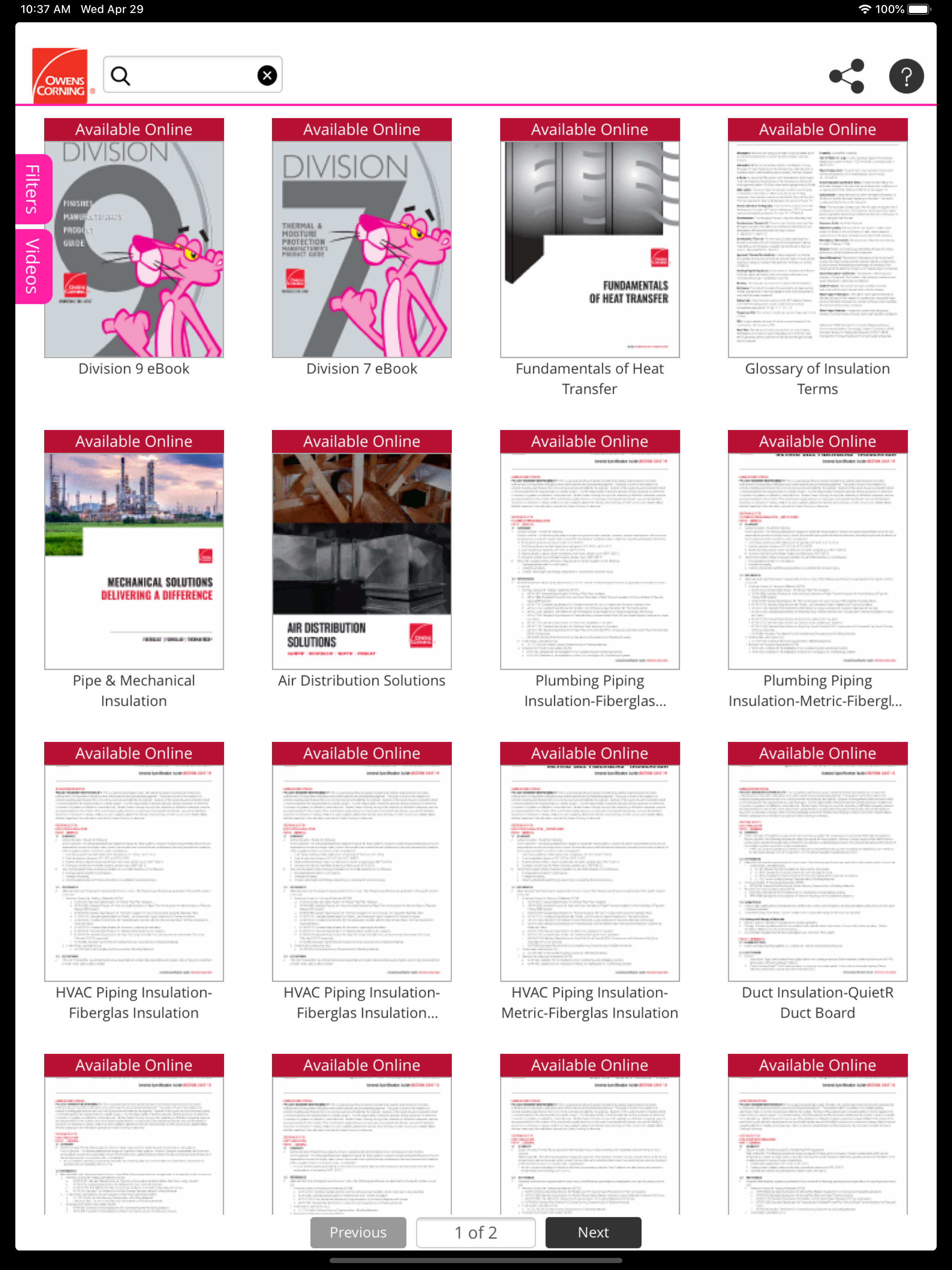 Owens Corning Product Solution
