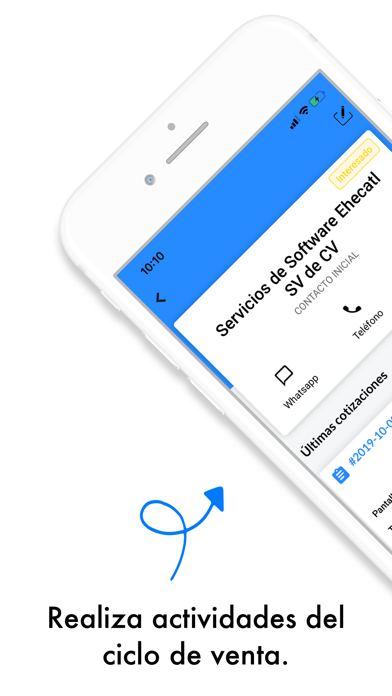 EH CRM Screenshot