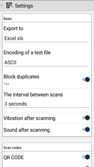 LoMag Ticket scanner Screenshot