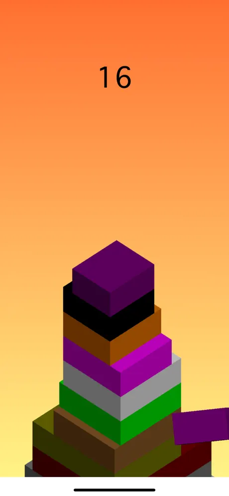 Pile Block 3D - Perfect Tower