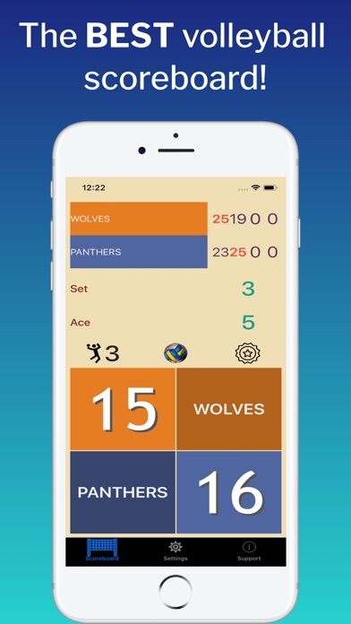 VBall ScoreMaster Screenshot