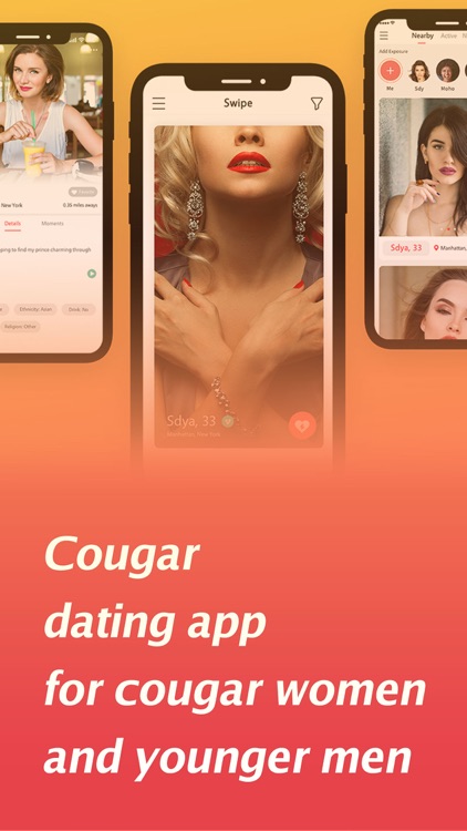 #1 Cougar Dating App - CougarD