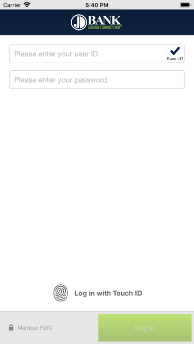 JD Bank Business Mobile Screenshot