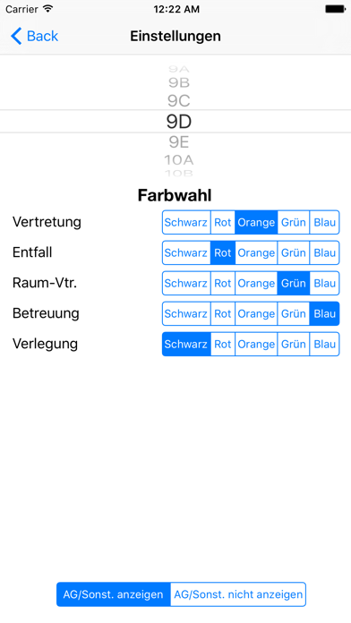 App screenshot