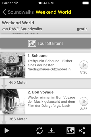 DAVE Soundwalks screenshot 3