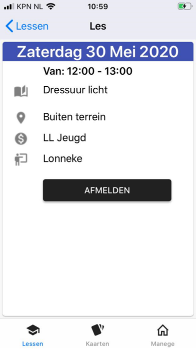 De Ruiter app Screenshot