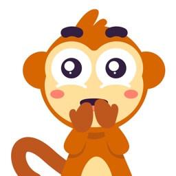 Monkey Life Animated stickers