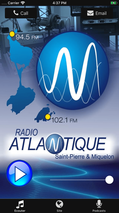 Screenshot #2 pour Radio Atlantique