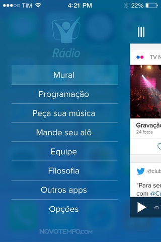 Rádio Novo Tempo screenshot 3