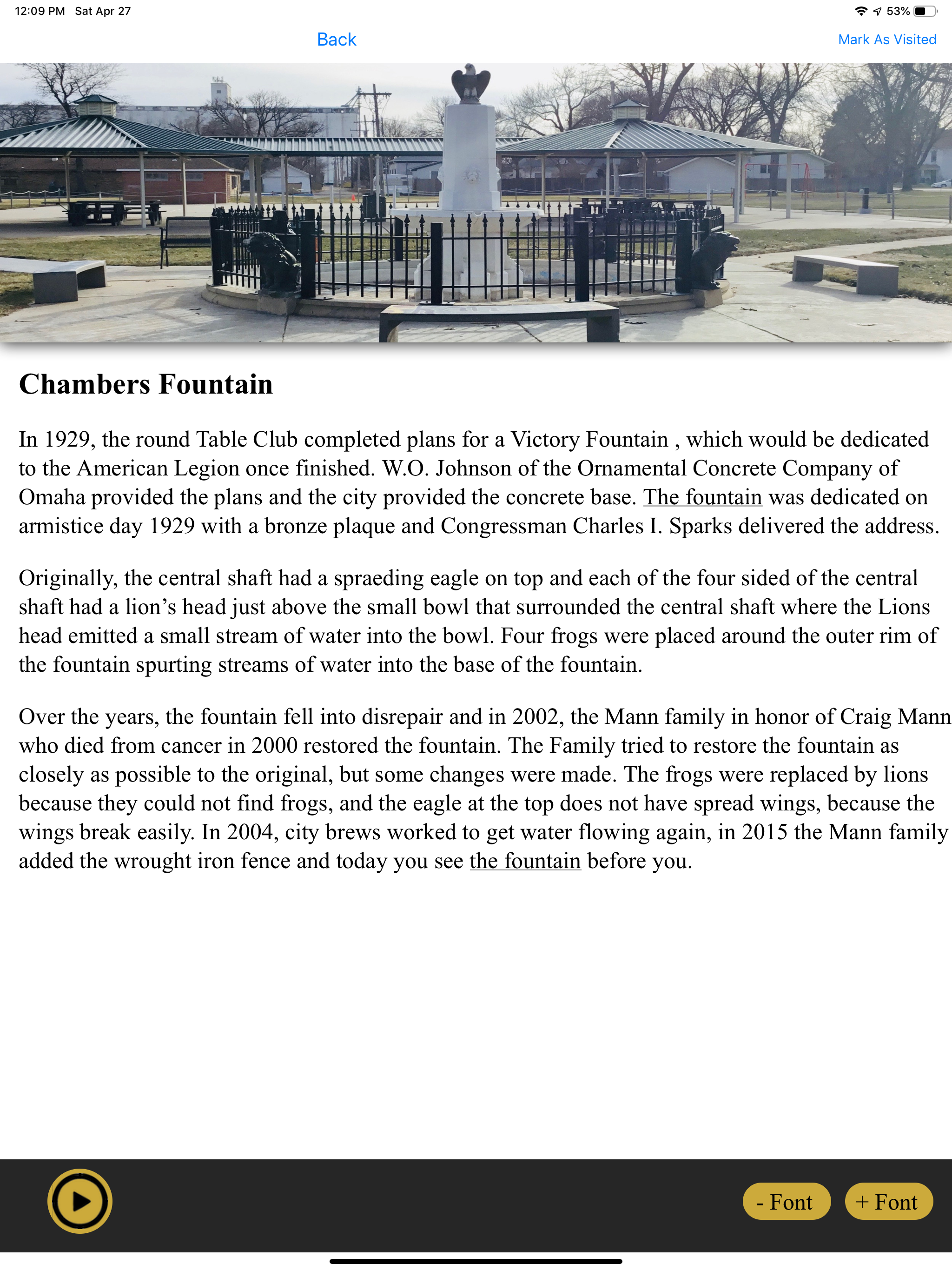 Goodland Touring App screenshot 7