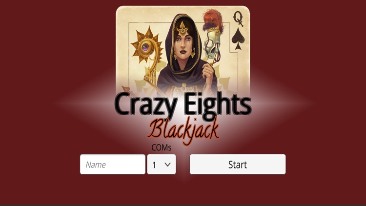 Crazy Eights Blackjack Game
