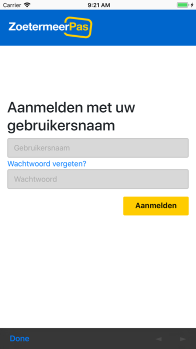 Zoetermeerpas Screenshot