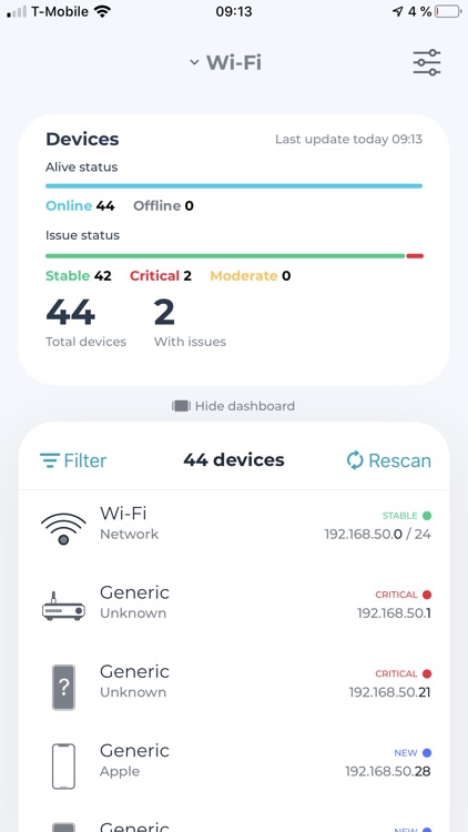 H1-WiFi network check