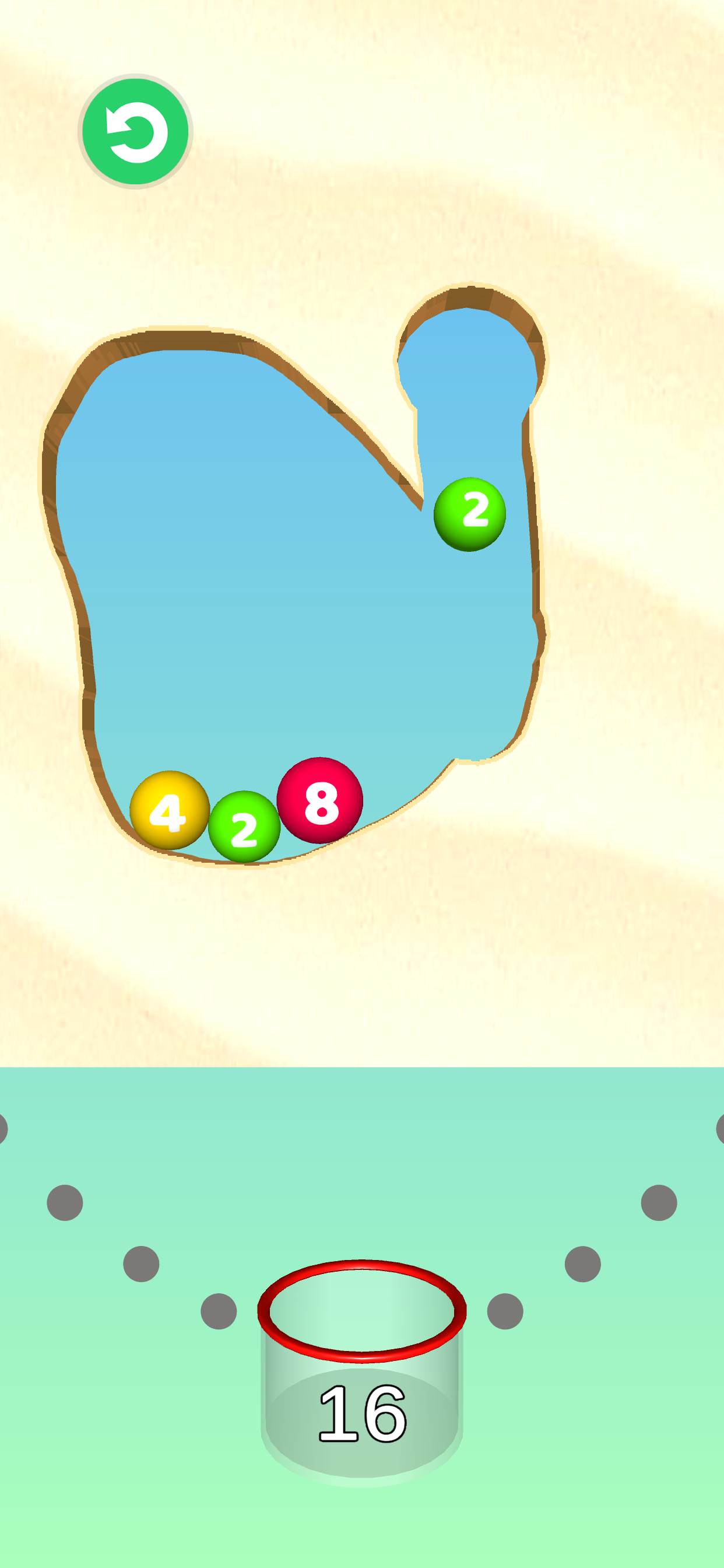 2048 Sand Balls screenshot 4