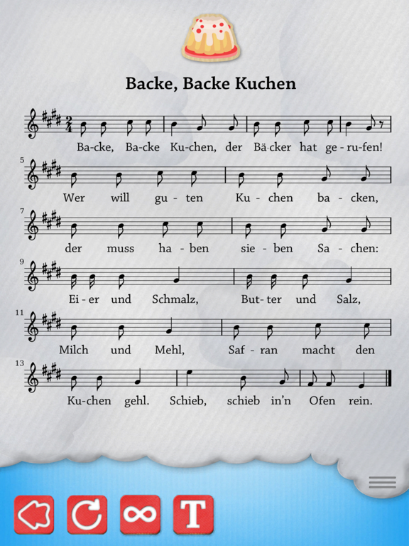 Screenshot #5 pour CHANSONS POUR ENFANTS 2-5