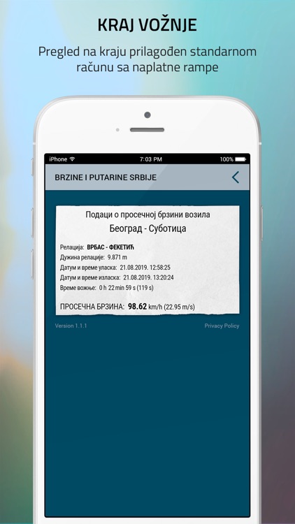 Brzine i putarine Srbije screenshot-4