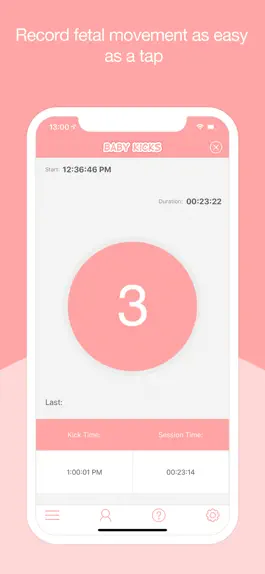 Game screenshot Baby Kicks Monitor Pro apk