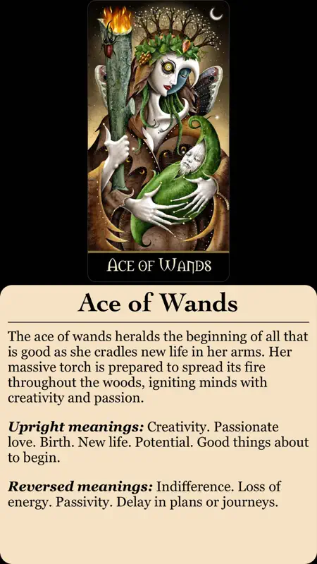 Deviant Moon Tarot screenshot 4 of 5