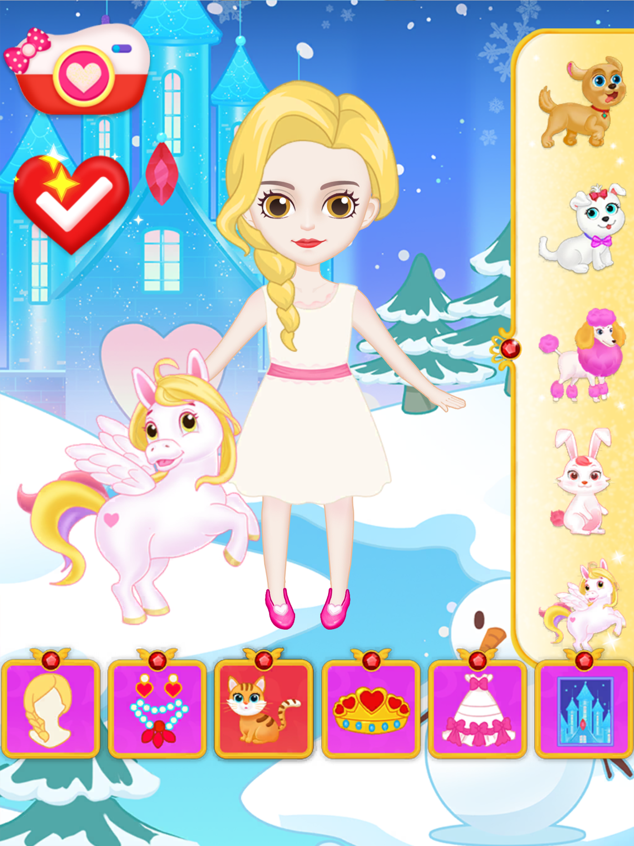 Princess Makeup Dress Design