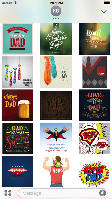 Father's Day Stickersのおすすめ画像4