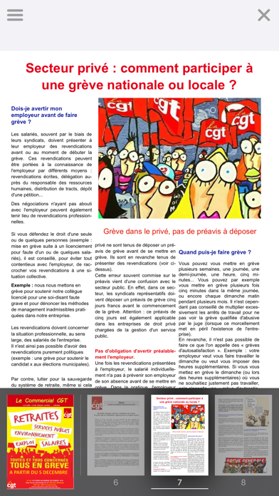 Screenshot #3 pour Kiosque CGT VRP et Commerciaux