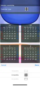 12Calendar screenshot #3 for iPhone