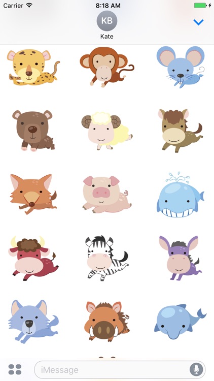 Sticker Me: Running Animal