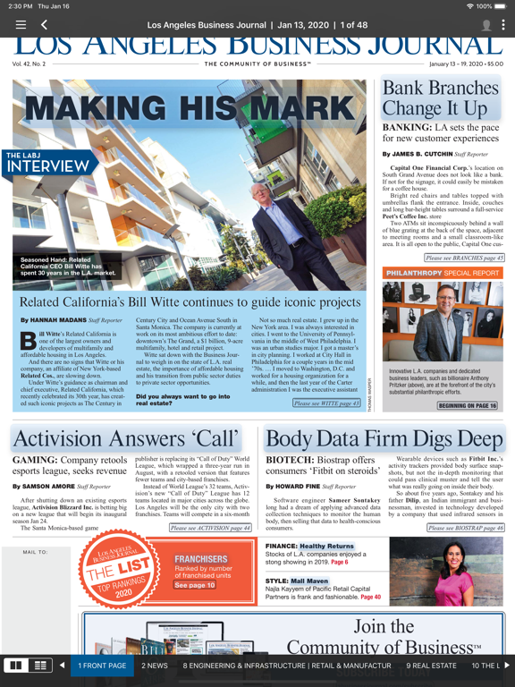 Screenshot #5 pour LA Business Journal