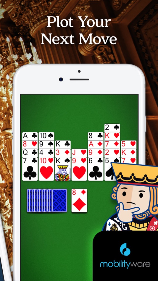 #10. Crown Solitaire: Card Game (iOS) 由: MobilityWare