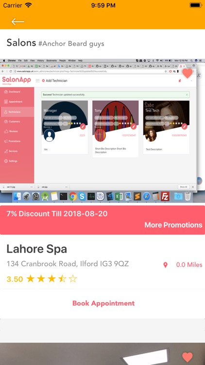 SalonApp screenshot-3