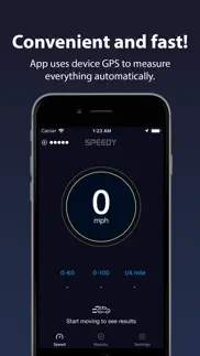 speedy - speedometer iphone screenshot 1