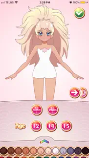 glitter cure anime dress up iphone screenshot 1