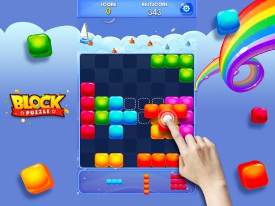 Candy Block Puzzle Blitz iPad screenshot 8 - Games app