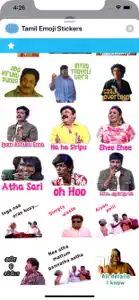 Tamil Emoji Stickers screenshot #3 for iPhone