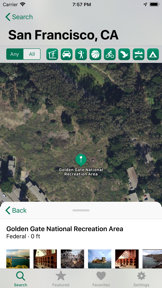 Oh, Ranger! ParkFinder™ screenshot