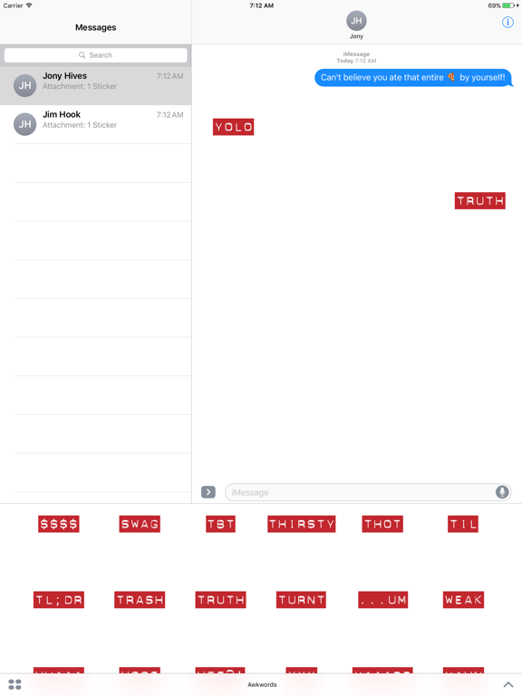 Screenshot #5 pour Awkwords