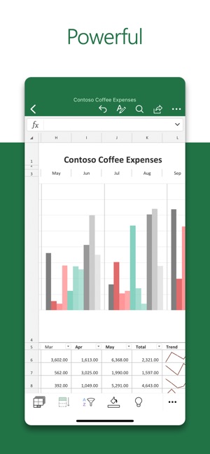 Microsoft Excel On The App Store - 