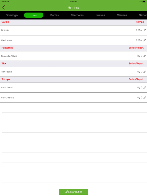 Screenshot #6 pour Fitland